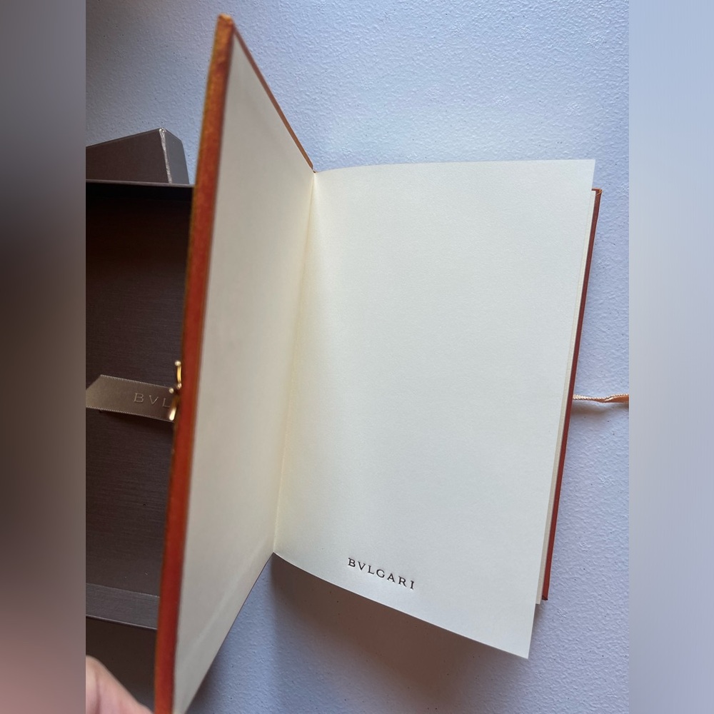 Bvlgari Note Pad New with box and ribbon - Picture 5 of 8